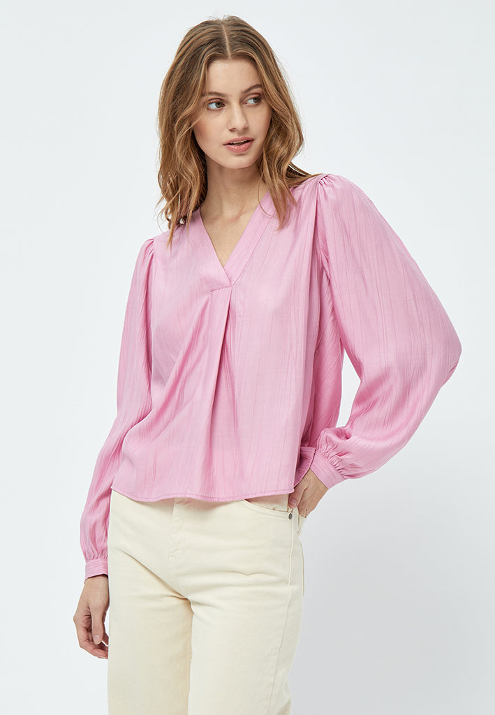 Minus MSMelana Blouse Blouse 7211 Super Pink