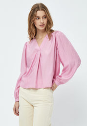 Minus MSMelana Blouse Blouse 7211 Super Pink