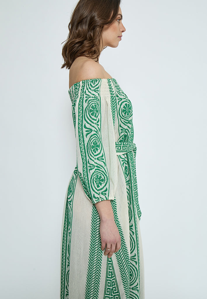 Minus MSMerilla Maxi Dress Dress 3201 Palm Green