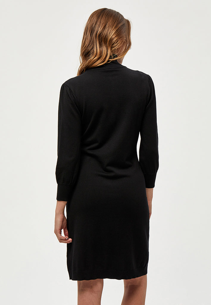 Minus MSMersin Highneck Knit Dress Dress 100 Black
