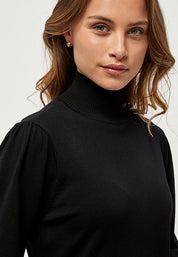 Minus MSMersin Highneck Knit Dress Dress 100 Black
