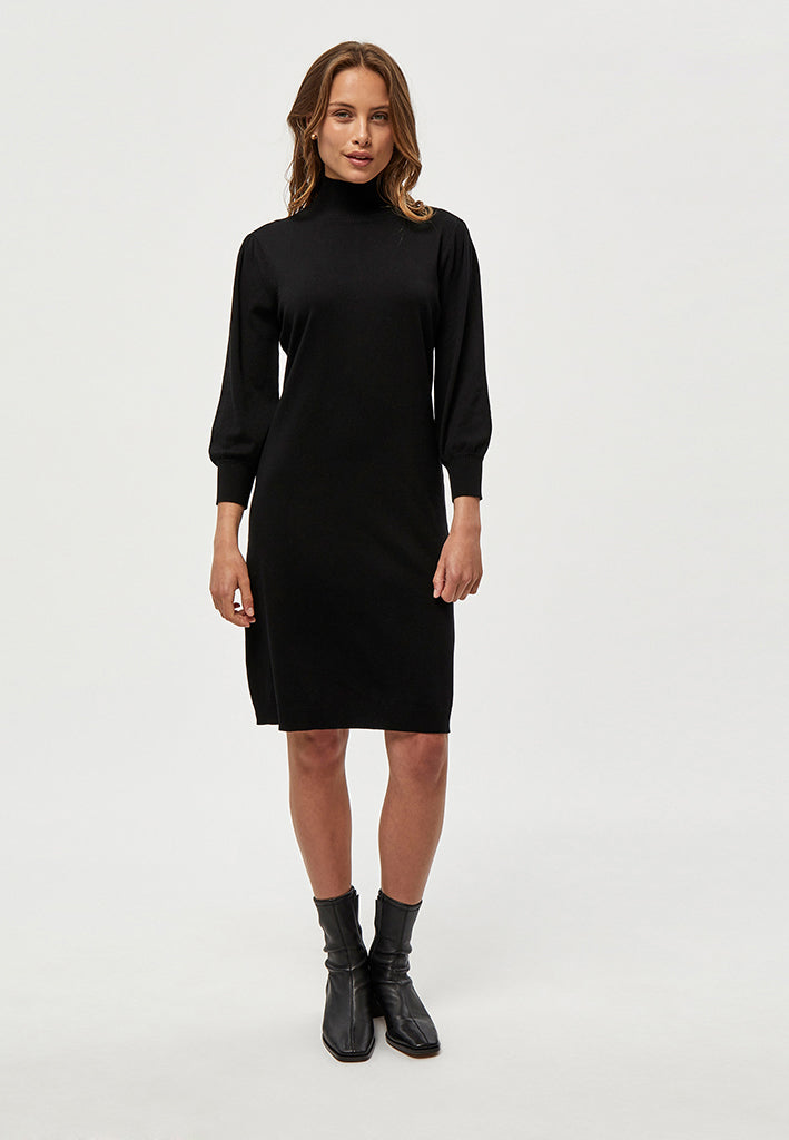 Minus MSMersin Highneck Knit Dress Dress 100 Black