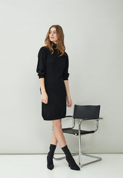 Minus MSMersin Highneck Knit Dress Dress 100 Black