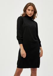 Minus MSMersin Highneck Knit Dress Dress 100 Black