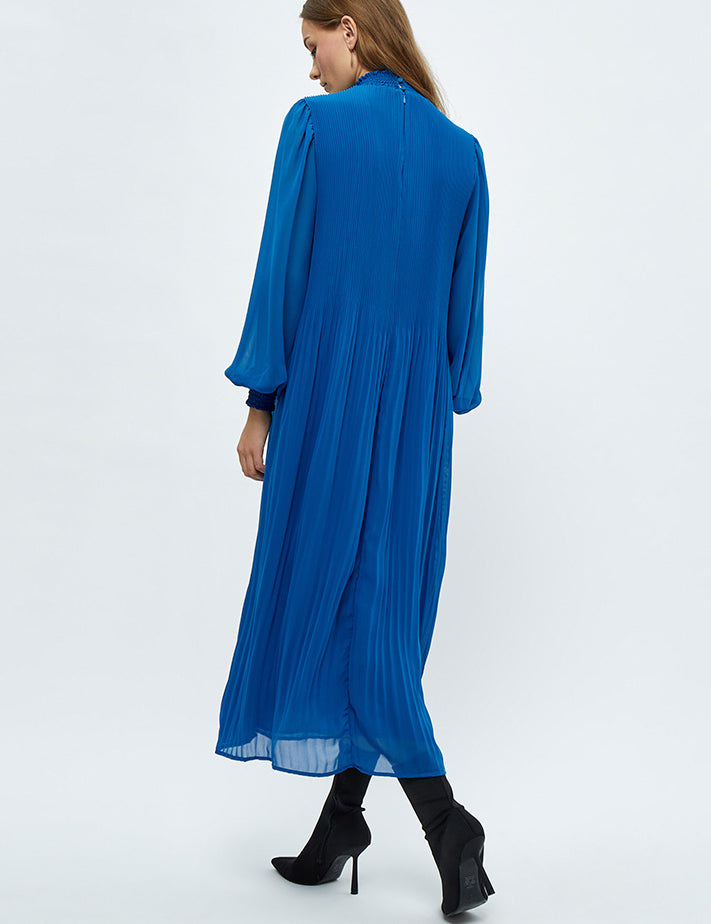 Minus MSMia Smock Long Dress Dress 2290 Snorkel Blue