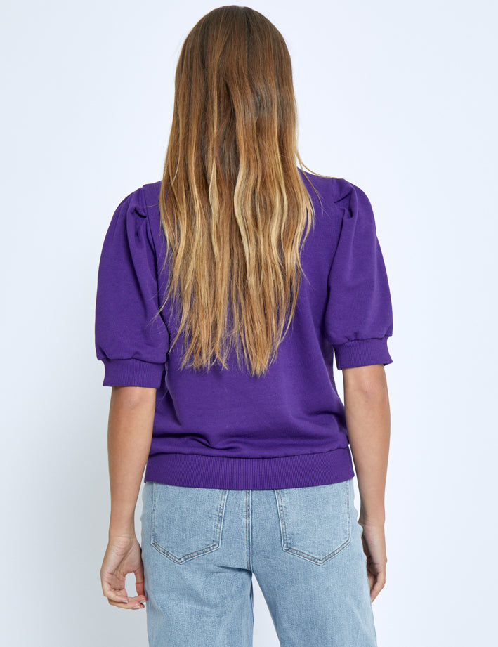 Minus MSMika Sweat Sweatshirt 7432 Violet Indigo