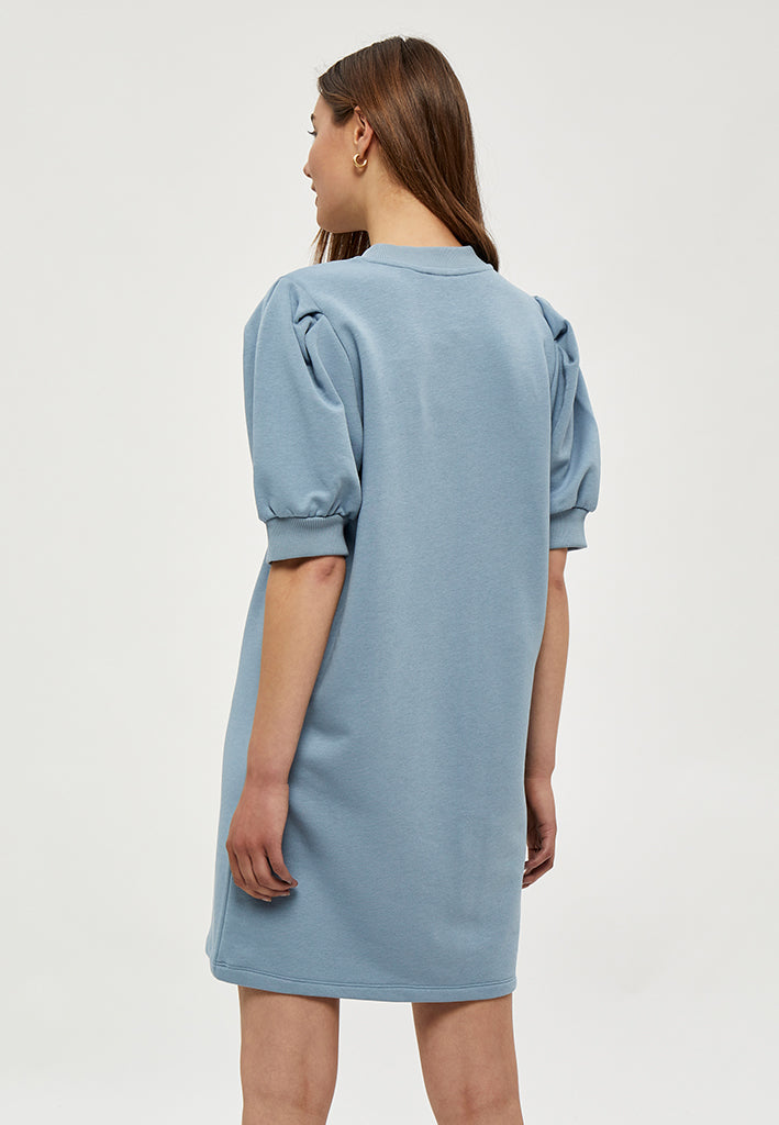 Minus MSMika Sweat Dress Dress 1041 Dusty Blue