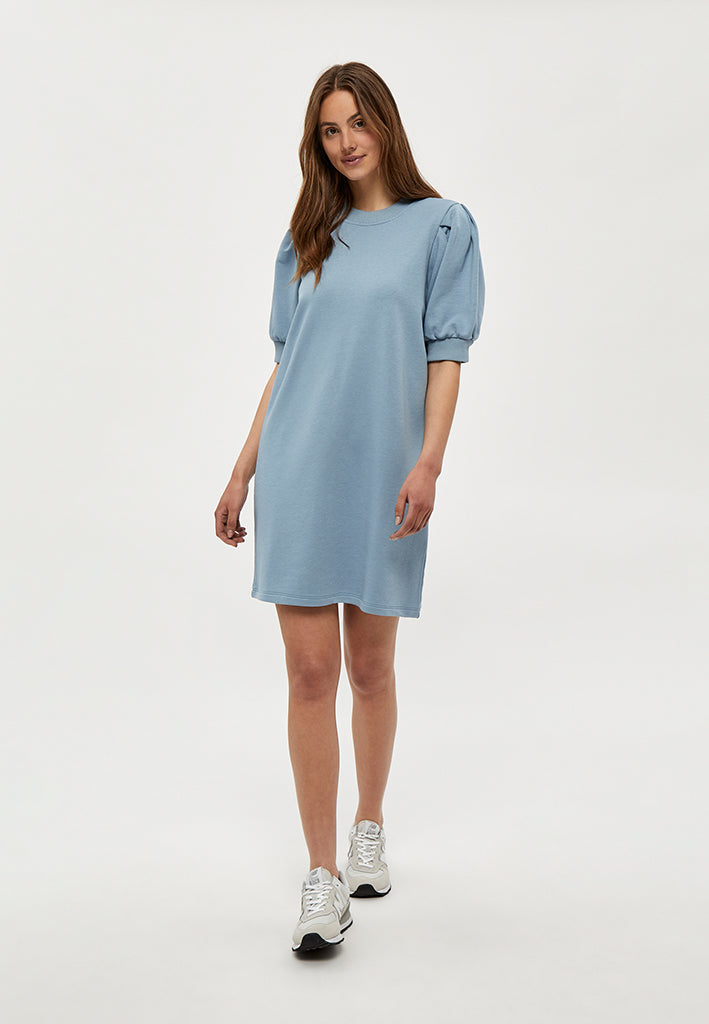 Minus MSMika Sweat Dress Dress 1041 Dusty Blue