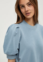 Minus MSMika Sweat Dress Dress 1041 Dusty Blue