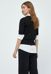 Minus MSMilla Knit T-Shirt T-Shirt 100 Black