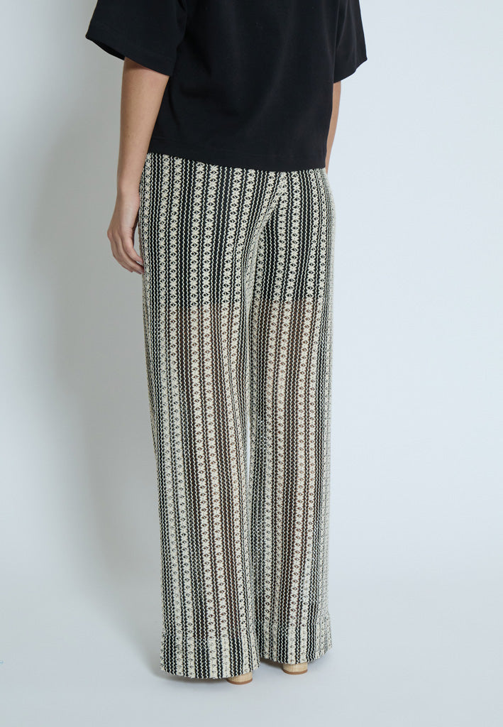 Minus MSNila Pant Pant 100S Black Striped