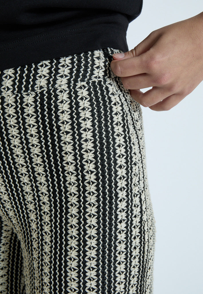 Minus MSNila Pant Pant 100S Black Striped