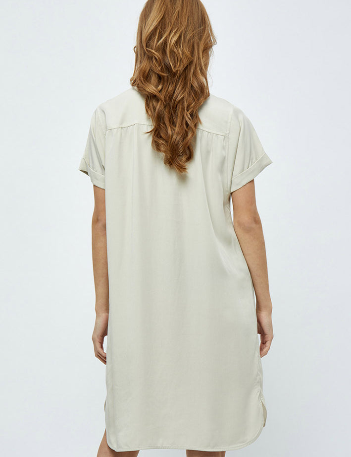 Minus MSNilin Shirt Dress Dress 0175 Light Birch