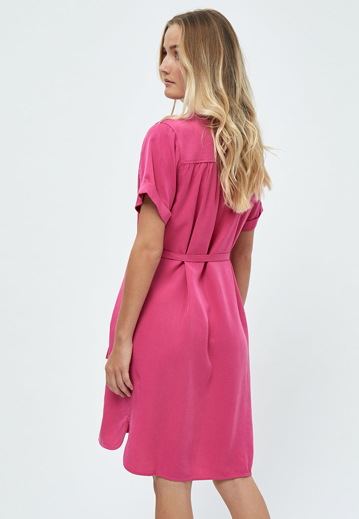 Minus MSNilin Shirt Dress Dress 7211 Super Pink