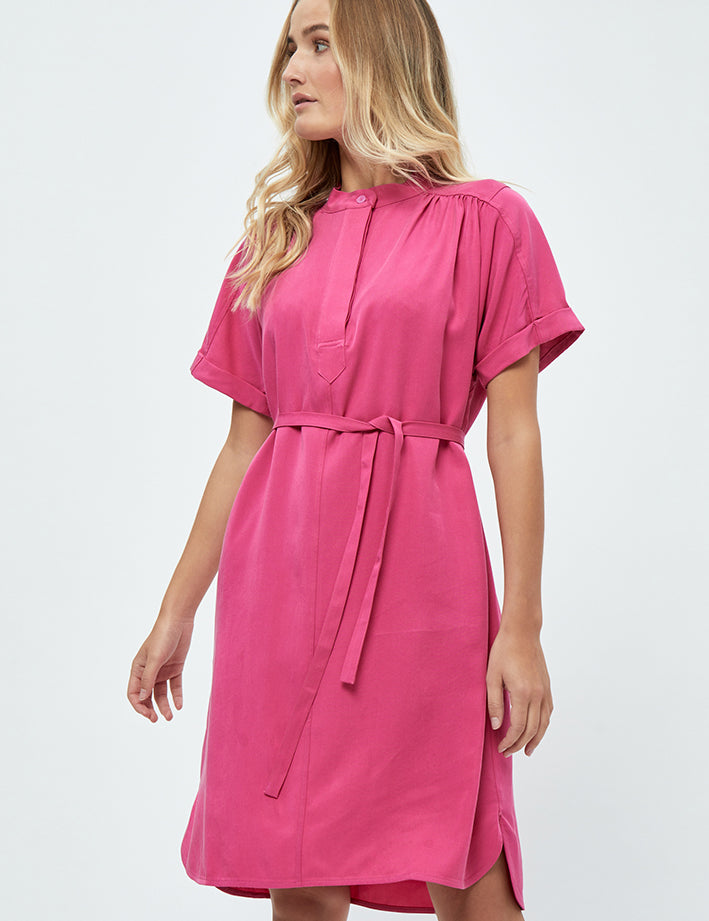 Minus MSNilin Shirt Dress Dress 7211 Super Pink