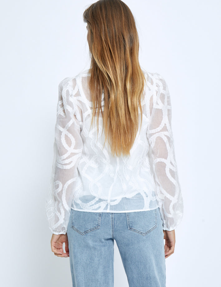 Minus MSOdine Blouse Blouse 235 Cloud Dancer