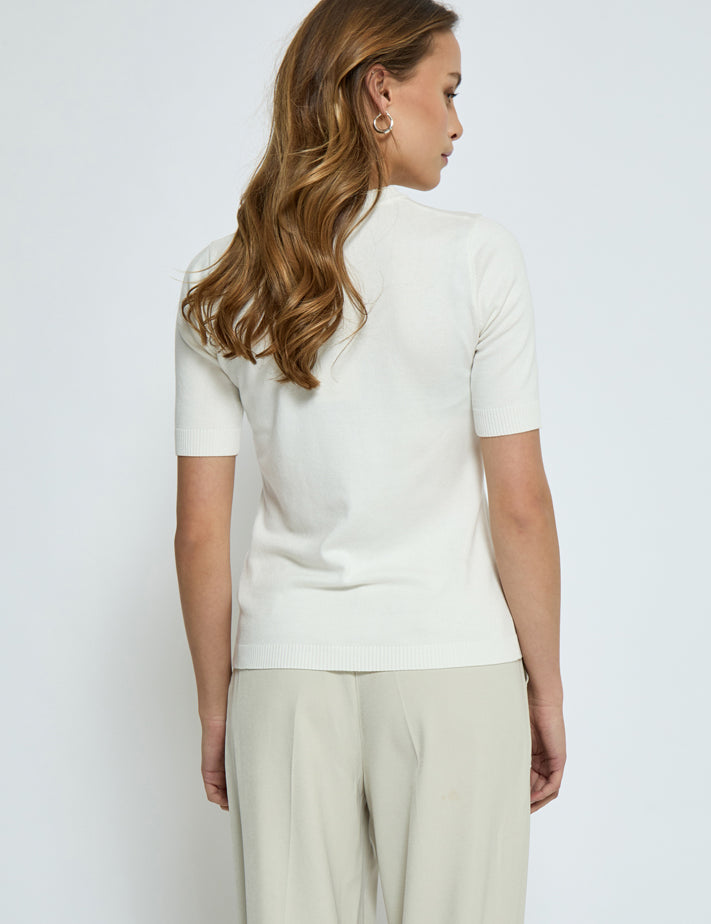 Minus MSPamela Knit T-Shirt T-Shirt 220 Broken White