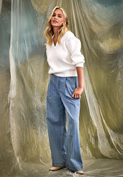 Minus MSPria High Waist Pant Pant 001 Light Denim