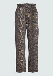 Minus MSRana Pant Pant 9011P Brown Leo Print