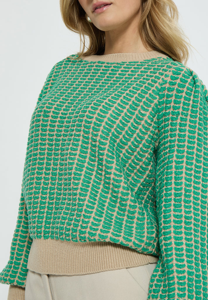 Minus MSRithea Knit Pullover Pullover 3384 Golf Green