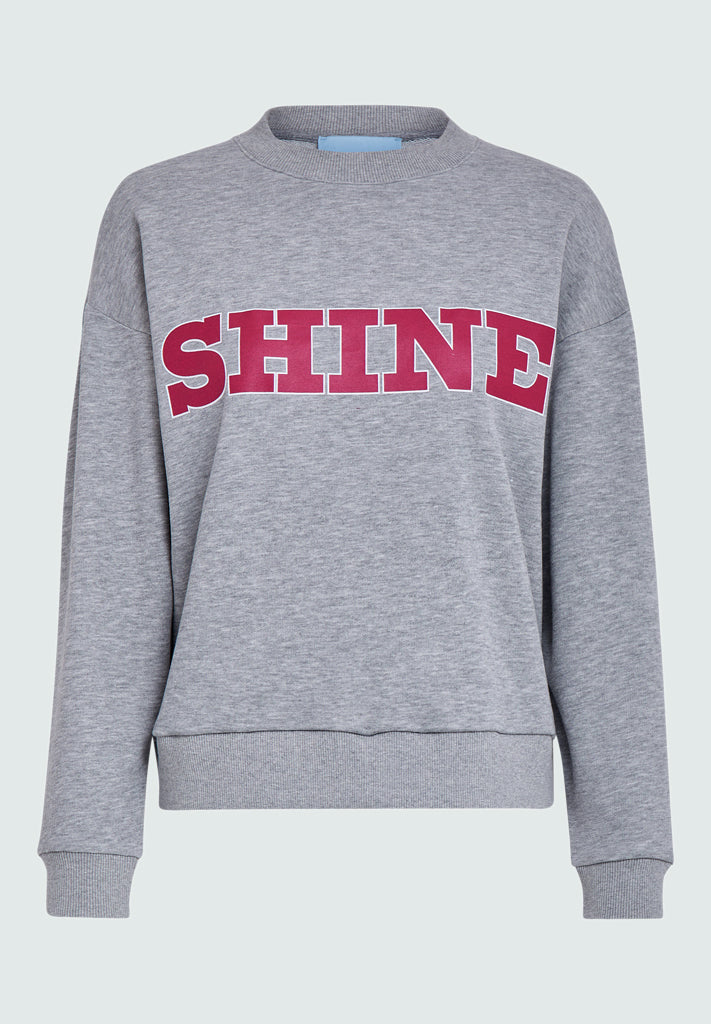 Minus MSSemia Sweat Sweatshirt 112M Light Grey Melange