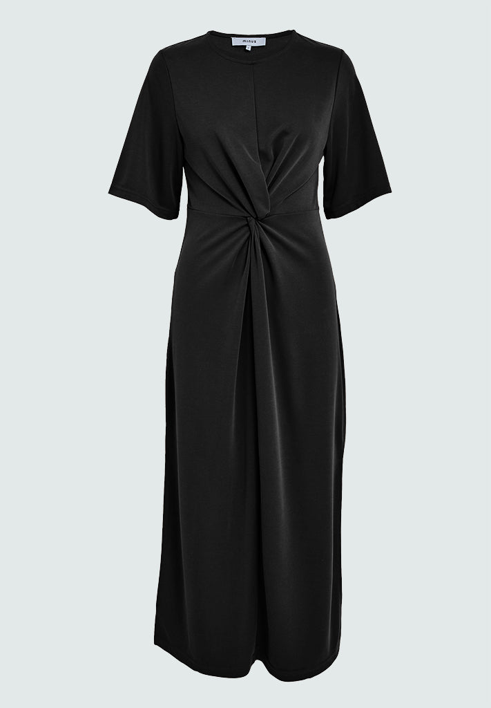Minus MSSevera Midi Modal Dress Dress 100 Black