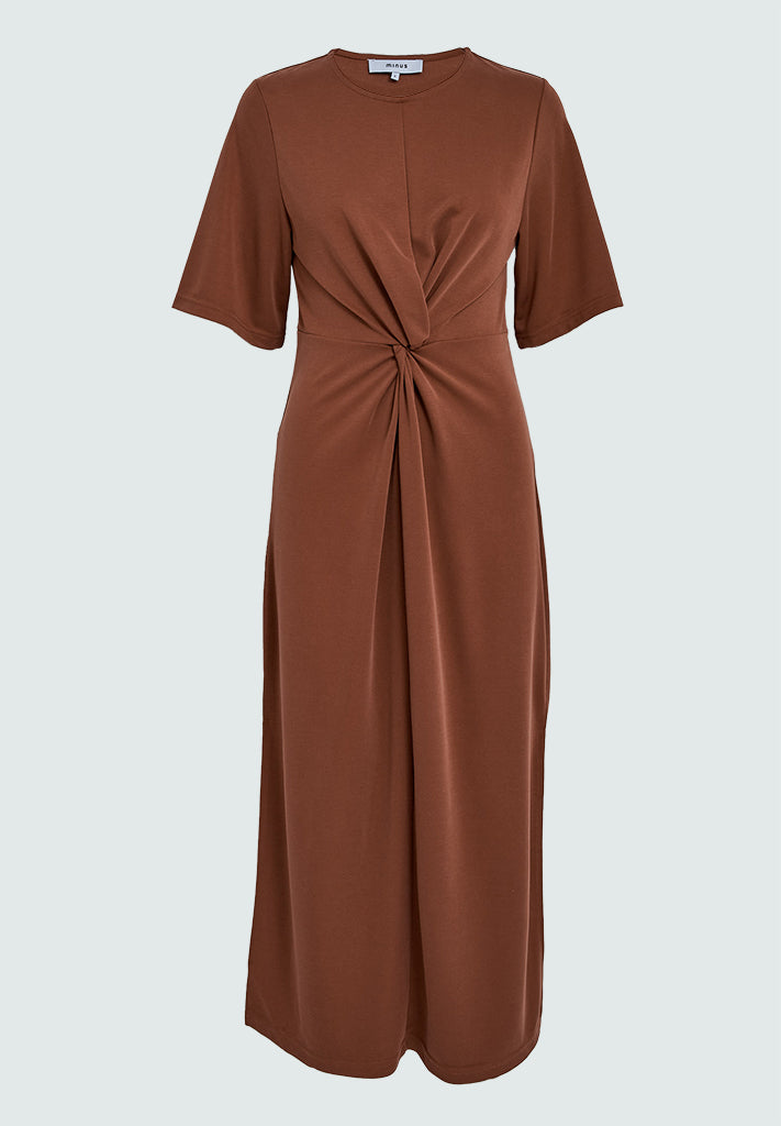 Minus MSSevera Midi Modal Dress Dress 4800 Smoked Paprika