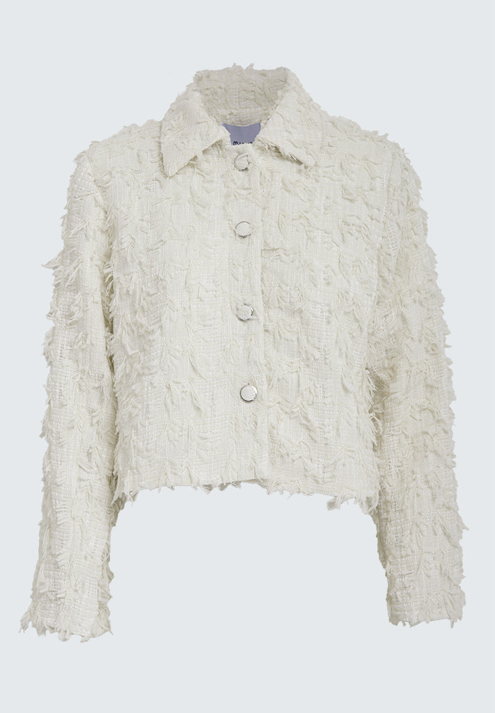 Minus MSTarina Short Jacket Jacket 235 Cloud Dancer
