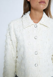 Minus MSTarina Short Jacket Jacket 235 Cloud Dancer