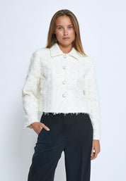 Minus MSTarina Short Jacket Jacket 235 Cloud Dancer