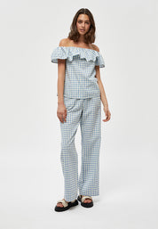 Minus MSValika Top Top 9416C Lemon Sorbet Checked