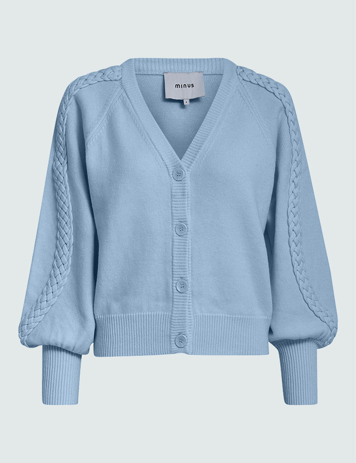 Minus MSVera Knit Cardigan Cardigans 1043 Citadel Blue