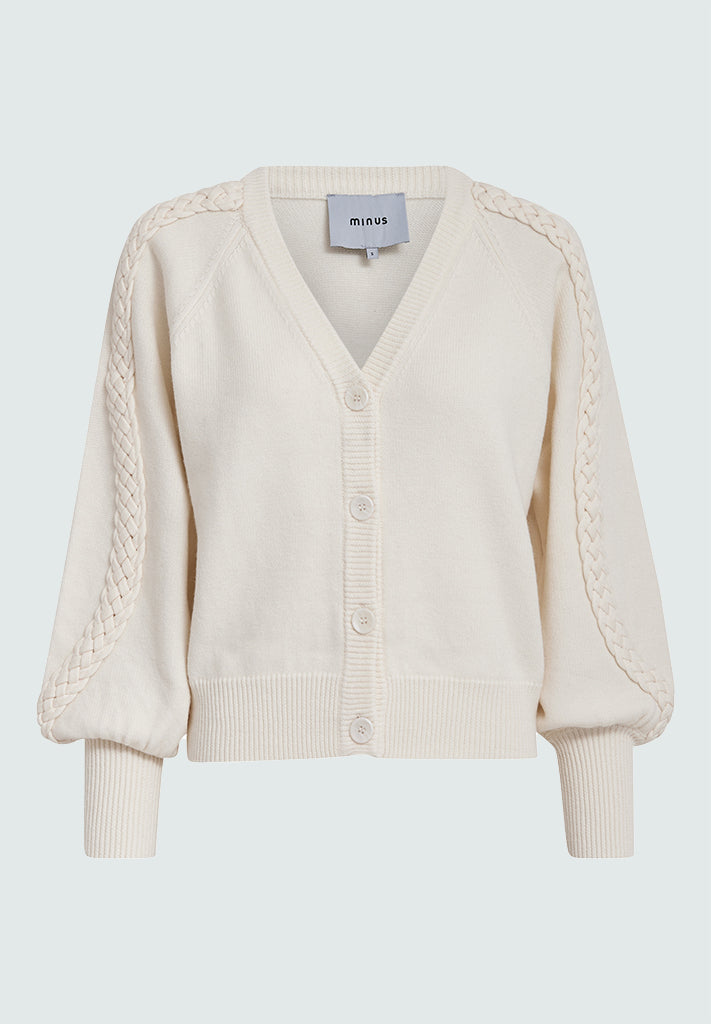 Minus MSVera Knit Cardigan Cardigans 220 Broken White
