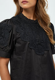 Minus MSVictoria Embroidery Blouse Blouse 100 Black