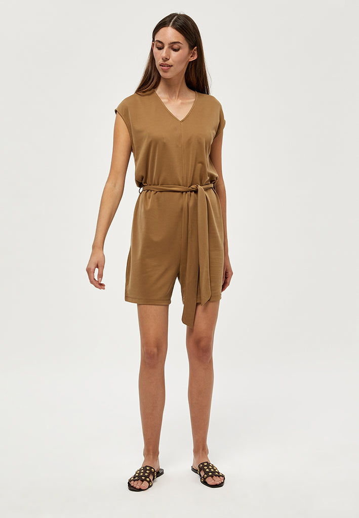 Peppercorn Mable Playsuit Jumpsuit 5944 Ermine Brown