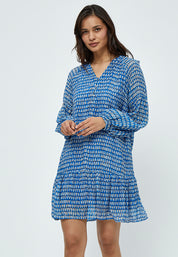 Peppercorn Marika Hensley Dress Dress 2993P Marina Blue Print