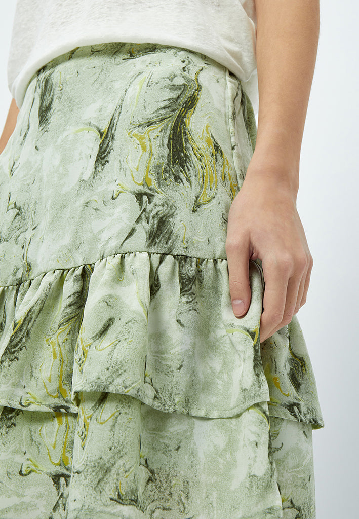 Peppercorn Marisola Skirt Skirt 3254S Green Mint Stripe