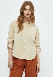 Peppercorn Marniella Long Sleeve Shirt Shirt 0273 Warm sand
