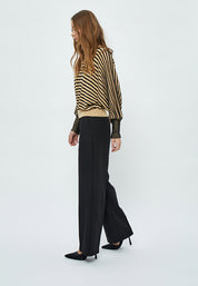 Peppercorn Mathilda Baloon Sleeve Pullover Pullover 9000S Black Stripe
