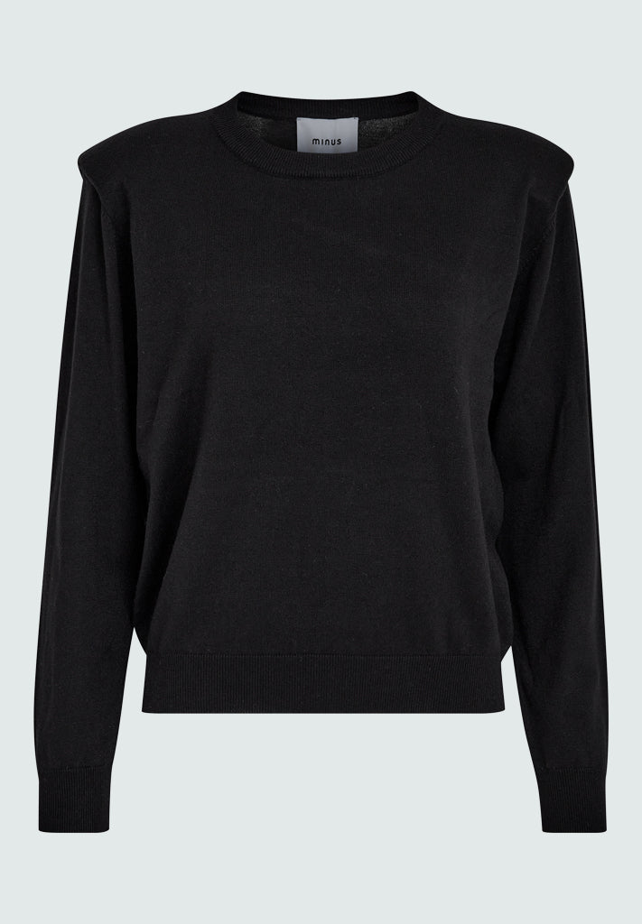 Minus Mekira Knit pullover Pullover 100 Black