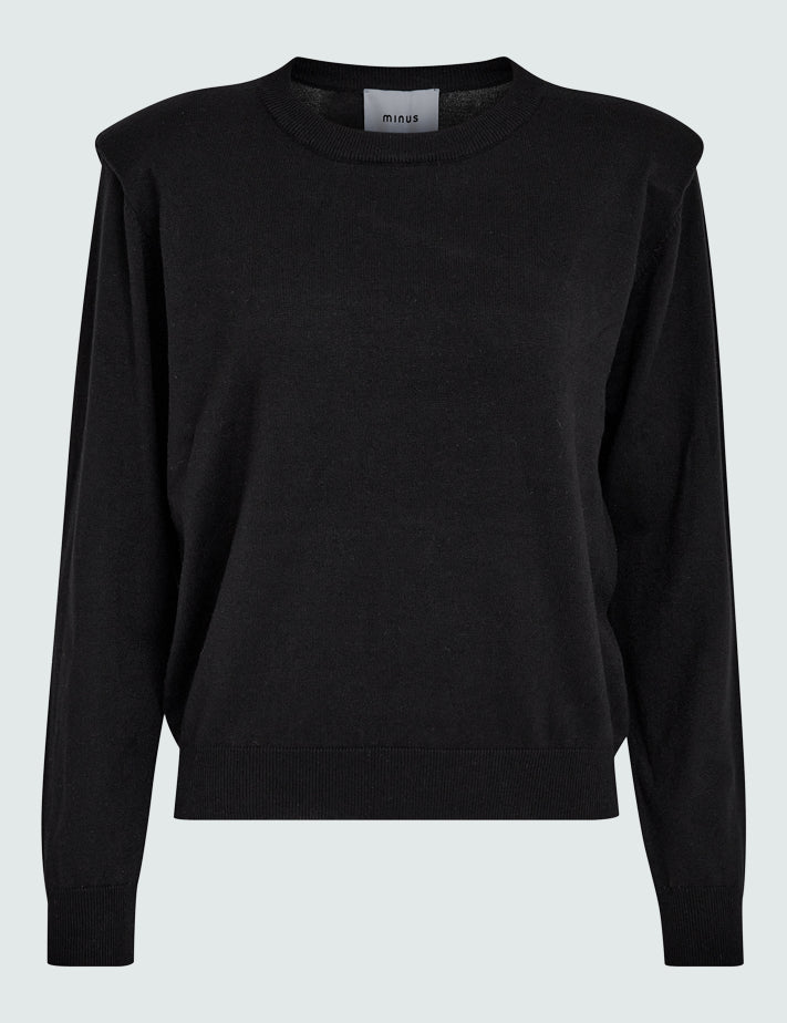 Minus Mekira Knit pullover Pullover 100 Black