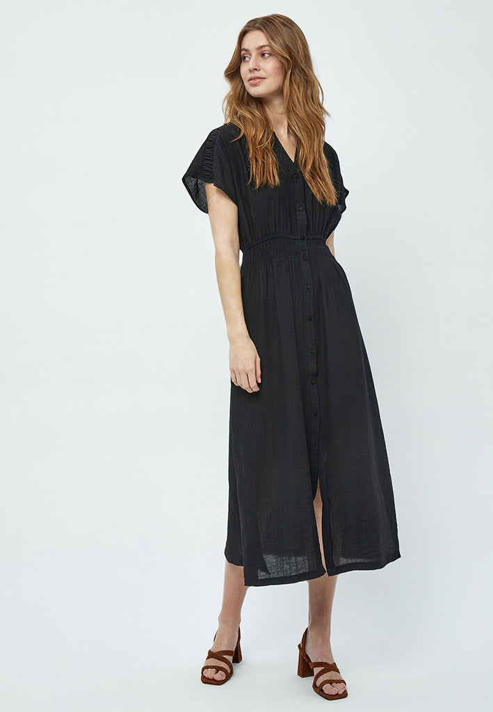 Peppercorn Nabatanzi Midi Dress Dress 100 Black