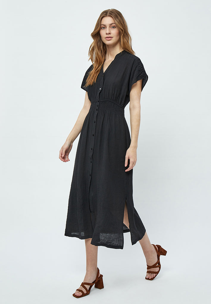 Peppercorn Nabatanzi Midi Dress Dress 100 Black