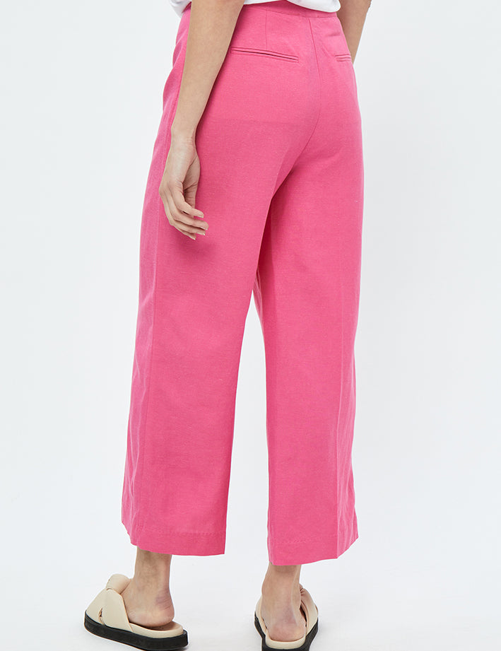 Peppercorn Nadianna Cropped Pants Pant 0432 Shocking Pink