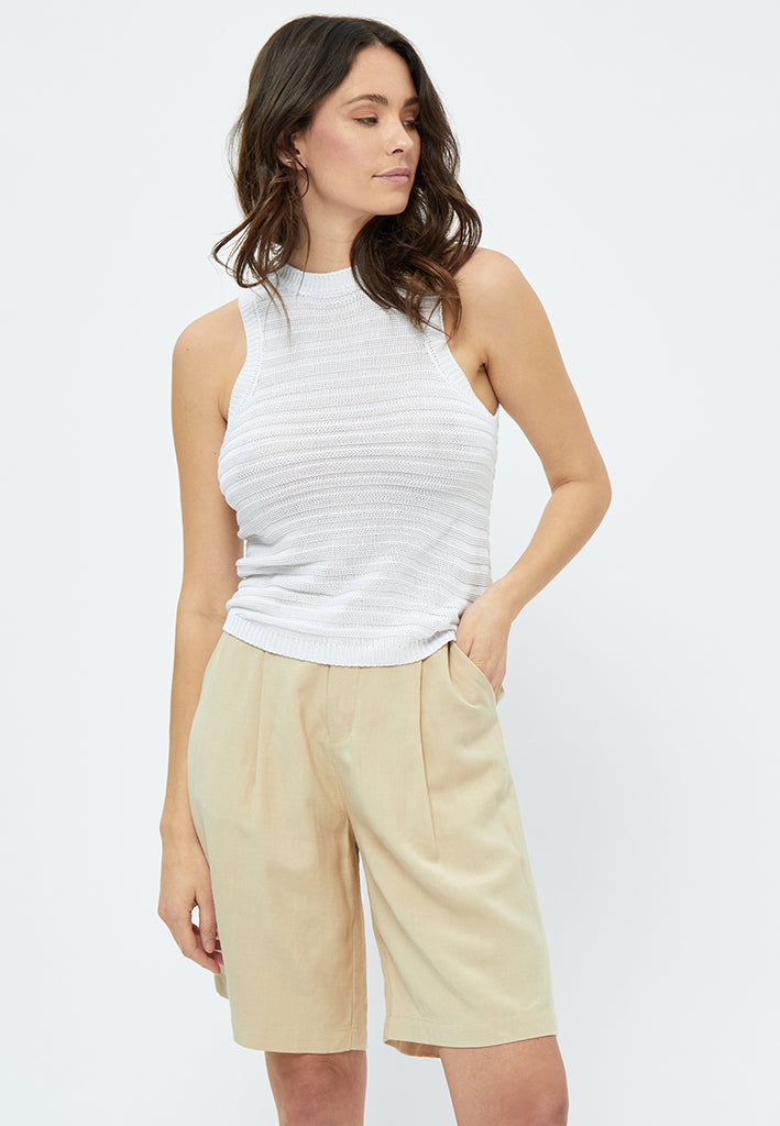 Peppercorn Nicola Knit Top Top 0001 White
