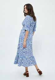 Peppercorn Nicoline Dress Dress 2993P Marina Blue Print