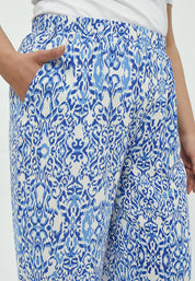 Peppercorn Nicoline Pants Curve Pant 2993P Marina Blue Print