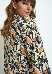Peppercorn Odette Blouse Blouse 2958P Jet Black Print