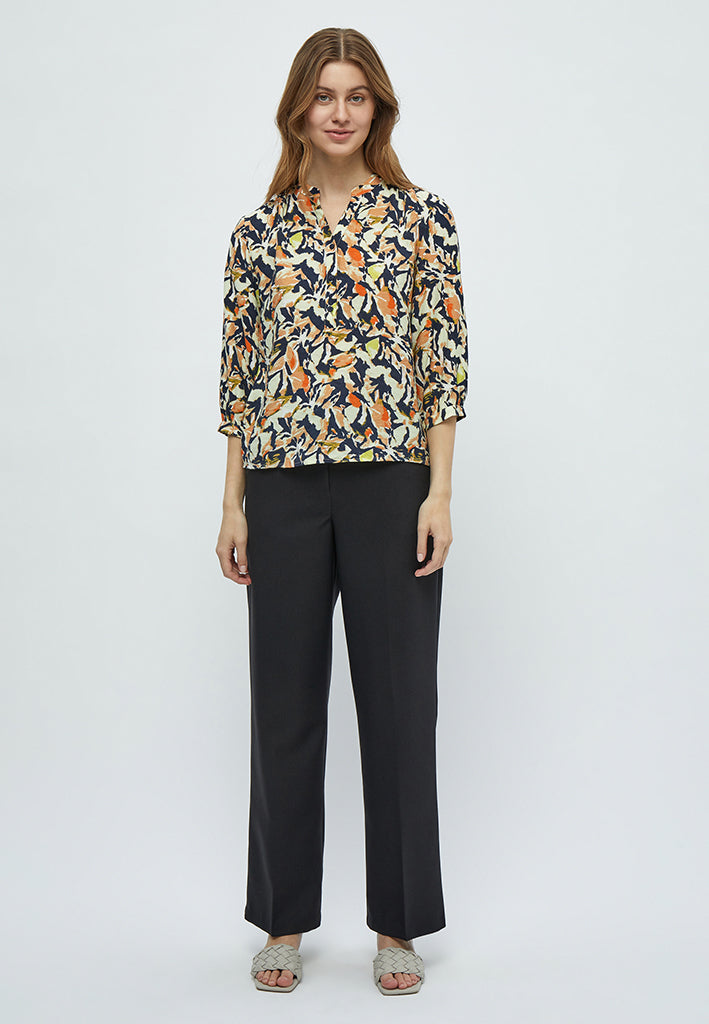 Peppercorn Odette Blouse Blouse 2958P Jet Black Print