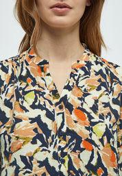 Peppercorn Odette Blouse Blouse 2958P Jet Black Print